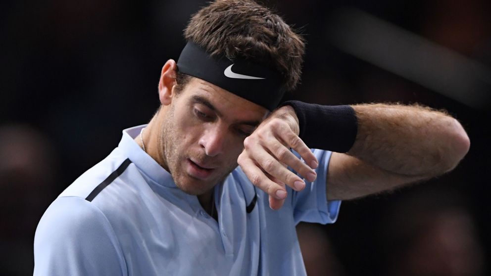 "Delpo" no tiene chances directas de entrar al Masters de Londres (AFP).