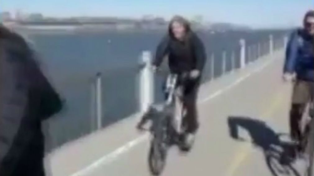 El último video de los ciclistas argentinos con vida