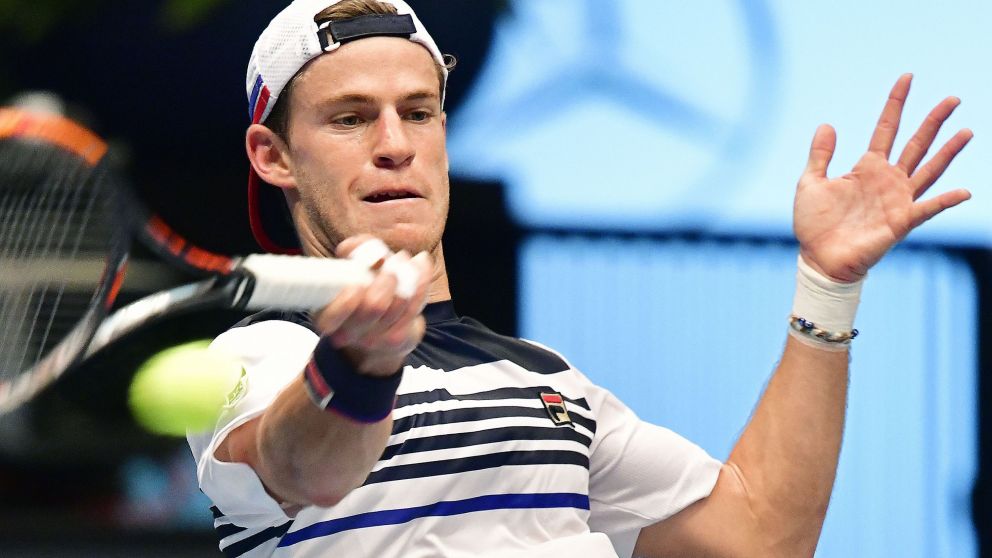 "Peque" batalló pero no pudo con el "Gigante" Isner