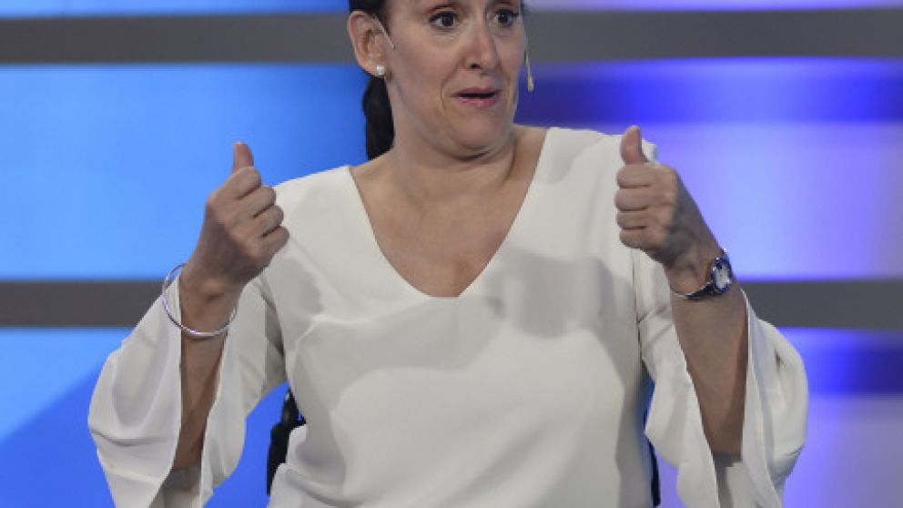 Gabriela Michetti estuvo en el programa "Mercado sin Pulgas" (Fernando Pérez Re- Diario Crónica)