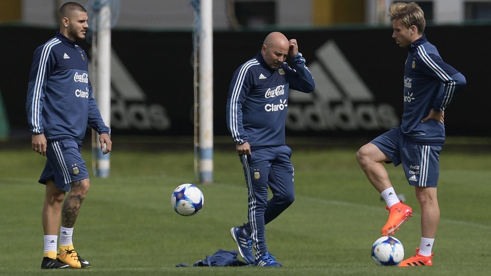 Jorge Sampaoli ya sabe que no contará con Biglia por una tendinitis