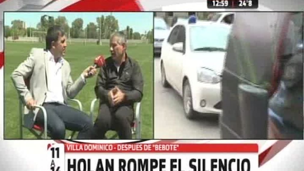 Holan rompió el silencio tras enfrentar a Bebote Álvarez