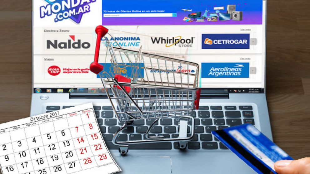 En la sexta edición del Cybermonday participan 430 empresas (gentileza iprofesional).