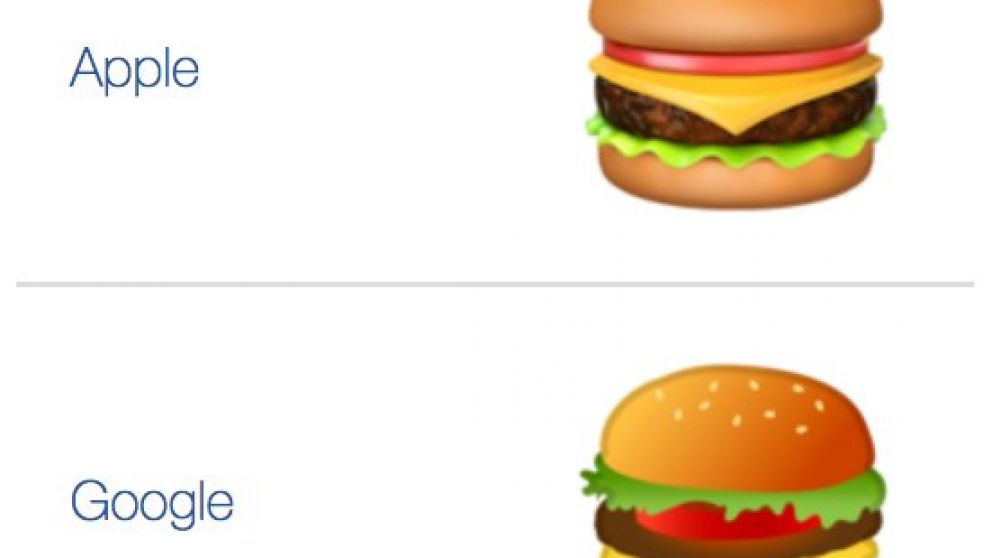 Conmoción y debate mundial por emoji de la hamburguesa