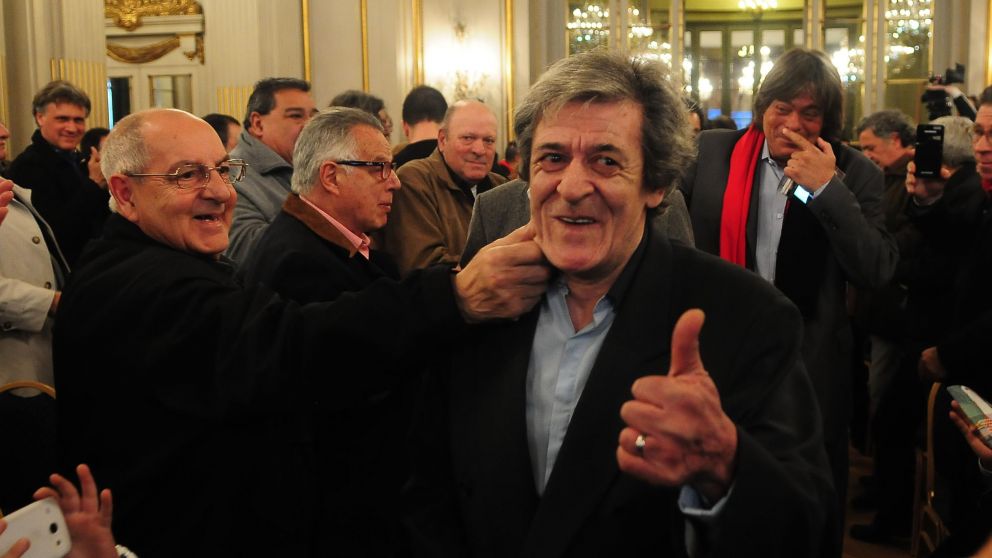 René, en uno de los últimos homenajes en la Legislatura porteña (Archivo Crónica).