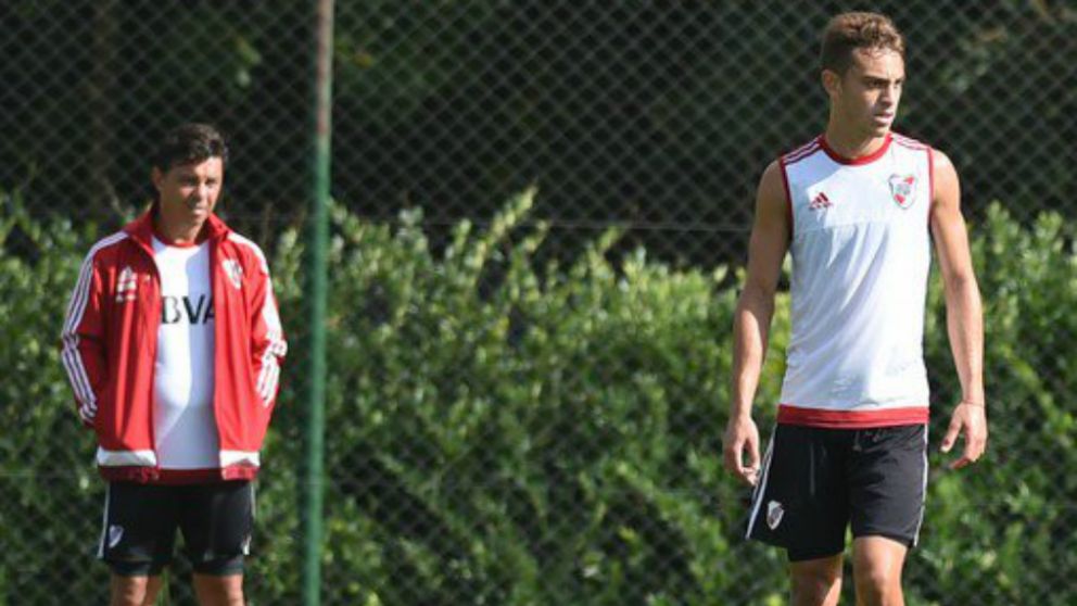 El hijo de Gallardo se prepara para debutar en River