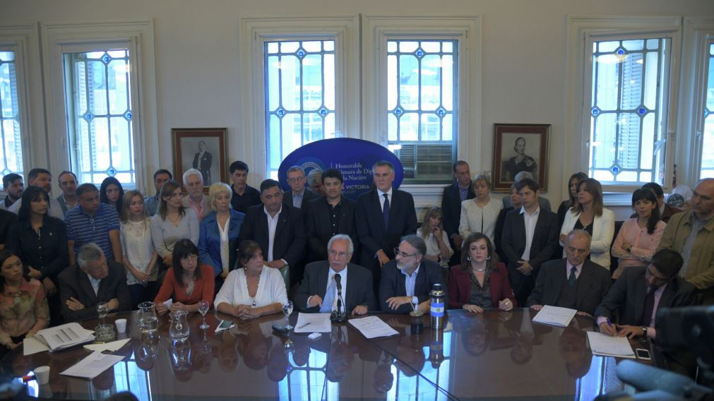H�ctor Recalde manifest� la postura consensuada (Telam) 