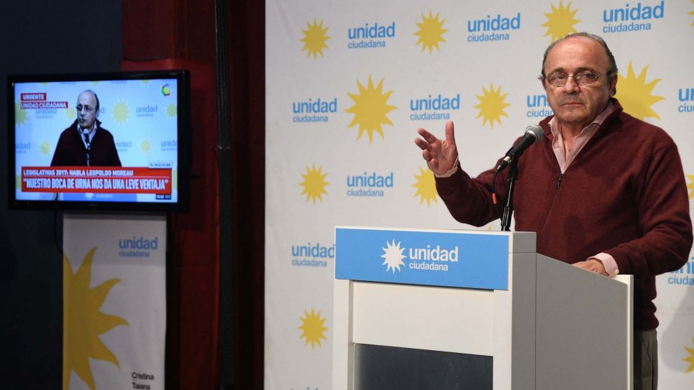 Conferencia de Moureau. (Télam)