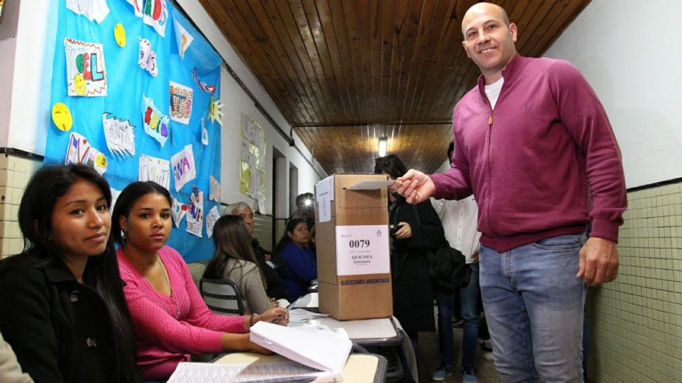 El intendente de Quilmes.