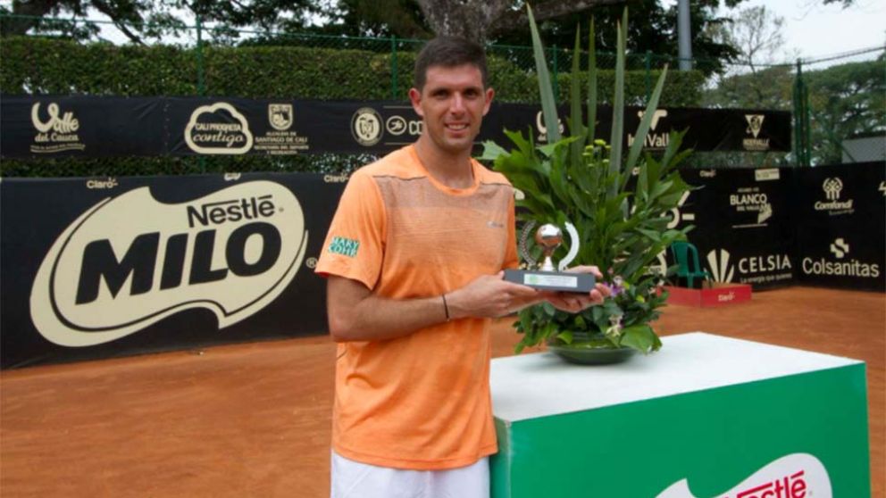 "Delbo". Feliz con su nuevo título. (Twitter)