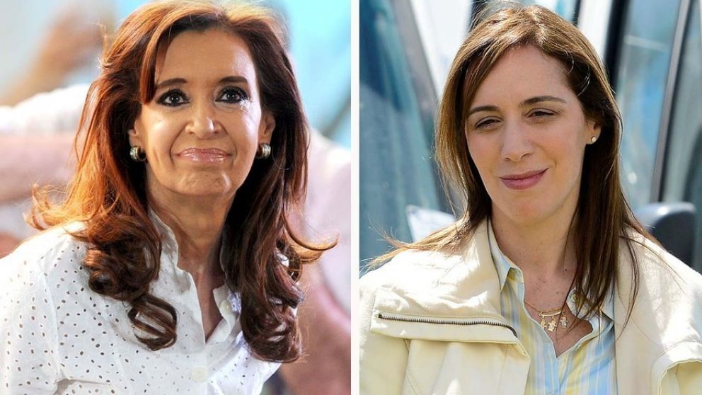 Cristina Kirchner y María Eugenia Vidal son las dos caras más visibles de las elecciones del domingo.