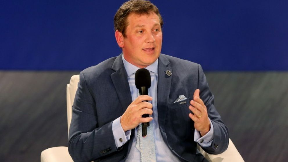 Alejandro Domínguez, el titular de la Conmebol habló sobre casos de doping de jugadores argentinos.