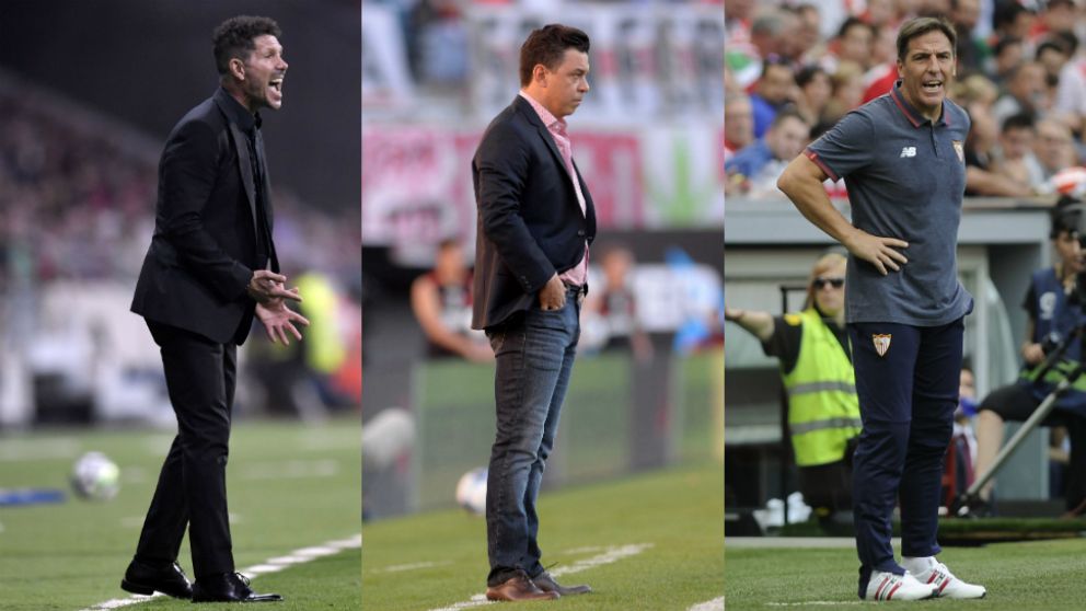 Simeone, Gallardo y Berizzo, entre los mejores DT del planeta