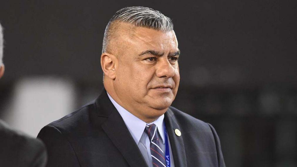 El "Chiqui". Aliviado y contento por el pase a Rusia. (Pablo Villán- Archivo Crónica)