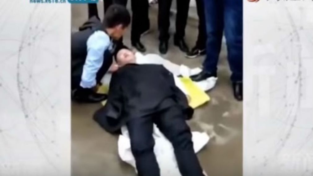 El sujeto sigue internado pero fuera de peligro.