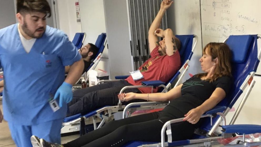 Jornada de capacitación y de donación de sangre en la UOM