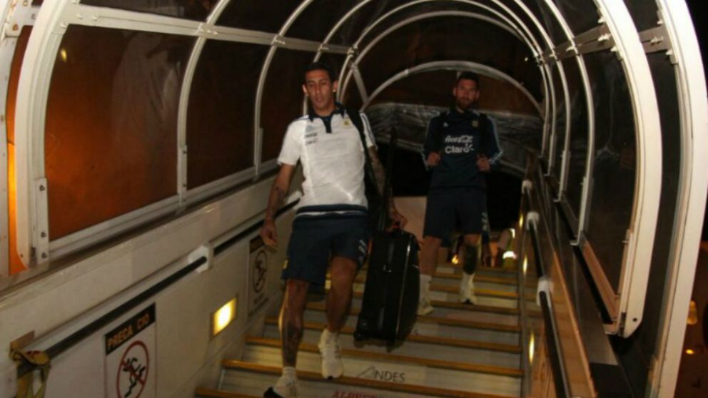 Argentina ya está en Guayaquil para la "batalla final"