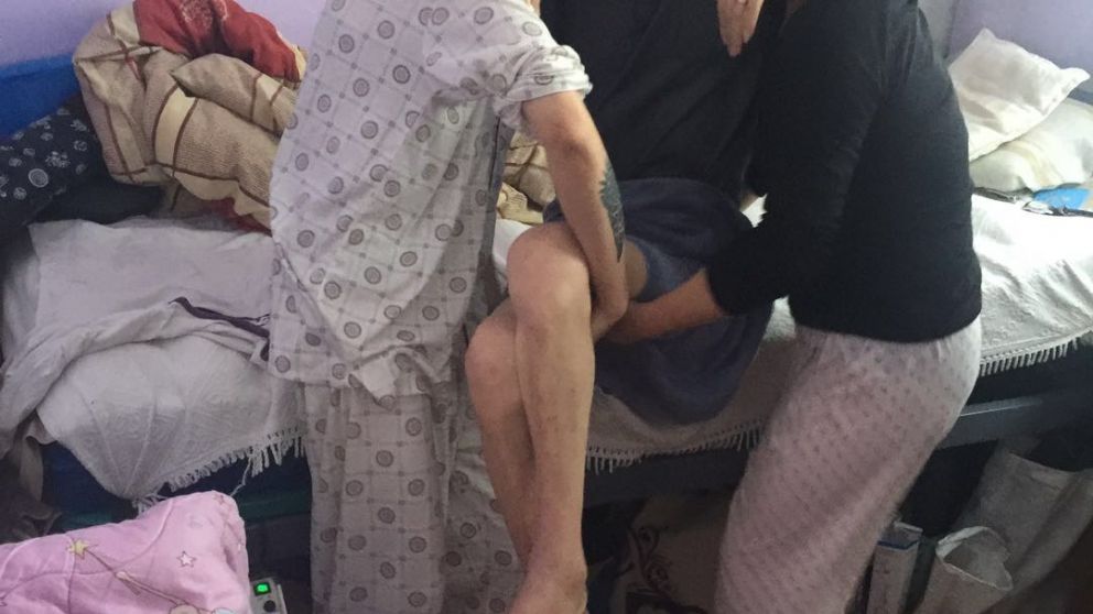 Así quedó Ling Shengshua e inició una demanda judicial.