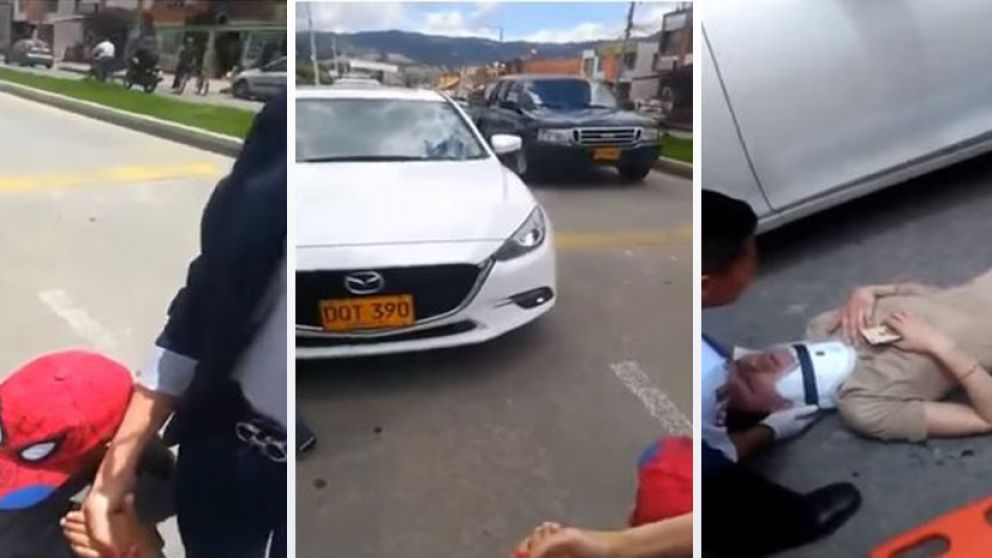 El autor del atropello quedó detenido.