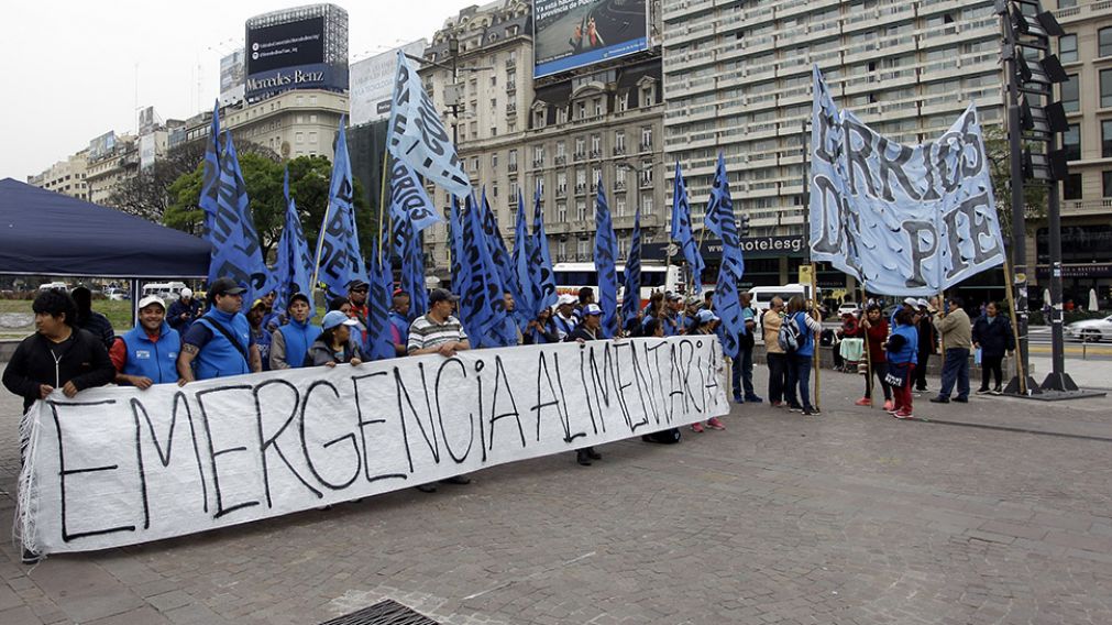 Todos los meses exigen la sanción de la ley de Emergencia Alimentaria. (DyN)