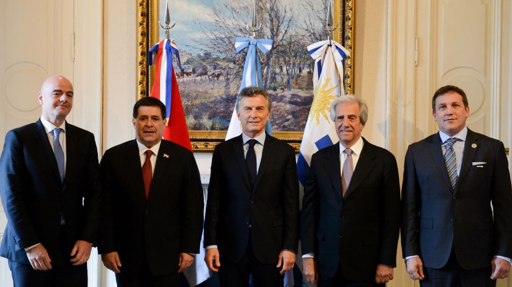 CUMBRE. De presidentes para hablar sobre el Mundial 2030.