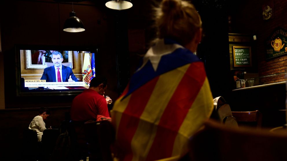 Para el Rey de España, Cataluña "quebranta principios democráticos"