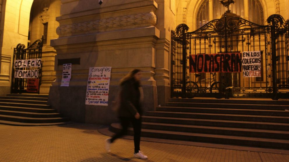 Durante la toma del Nacional hubo un caso de abuso sexual