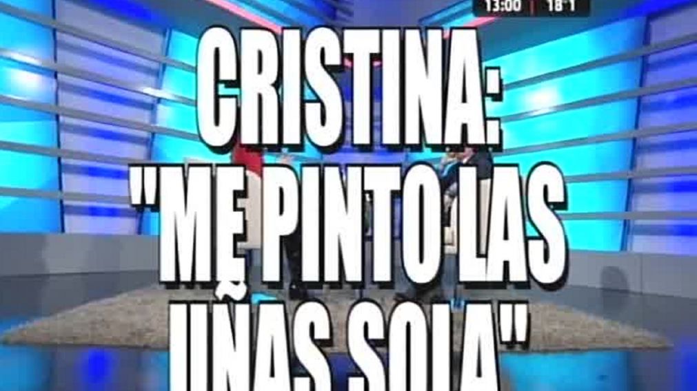 El infaltable show de placas de #CristinaEnCr�nica