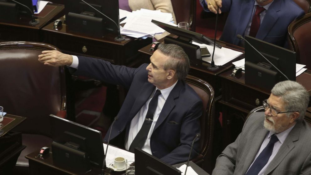 El bloque PJ-FPV, presidido por Pichetto, avaló la iniciativa.