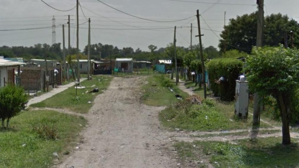 El cad�ver de Mar�a Bel�n Falk apareci� en esta humilde zona (archivo).