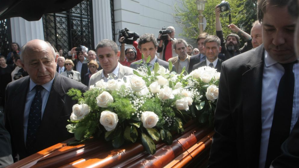 Familiares y amigos despidieron a María Julia