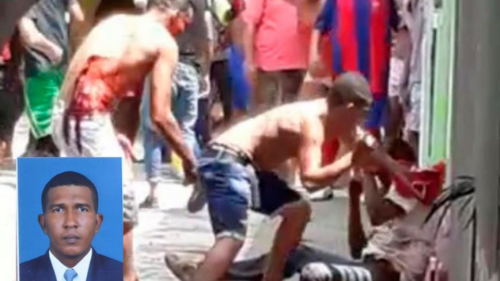 Todo comenzó cuando el vigilante fue a reclamar por un robo.