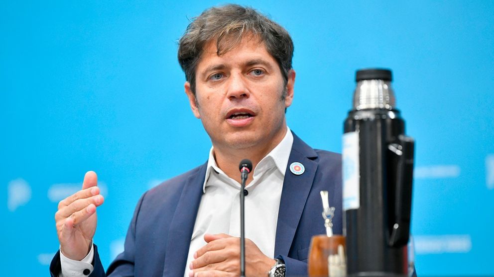 Axel Kicillof cruzó a Javier Milei tras los anuncios en Casa Rosada (Archivo).