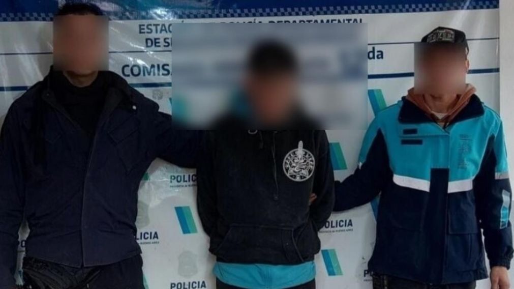 Este es el sujeto que result� aprehendido en el operativo. Cr�dito: 0223.