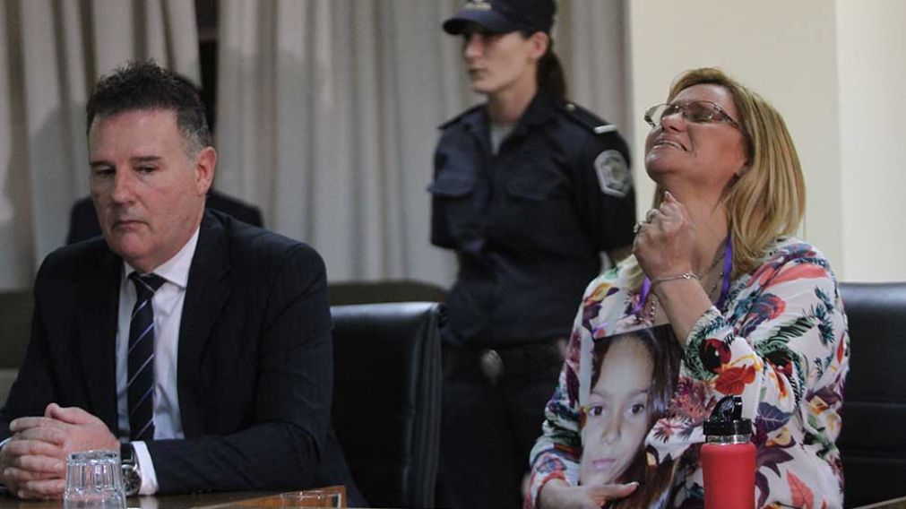 ALIVIO. De la mamá de Candela al escuchar la condena para los culpables. (DYN)