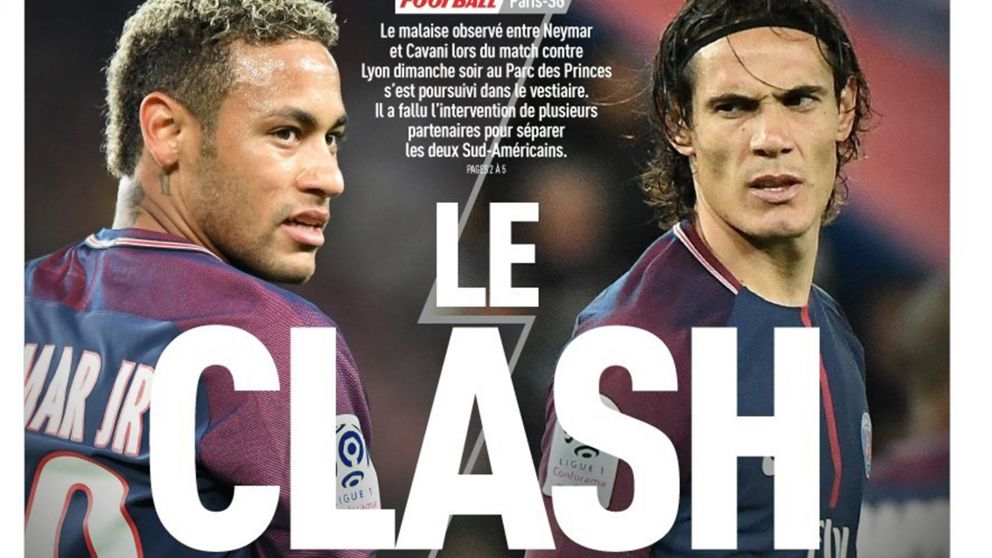 Los medios franceses reflejaron la "guerra interna" que se desató en el seno del PSG.