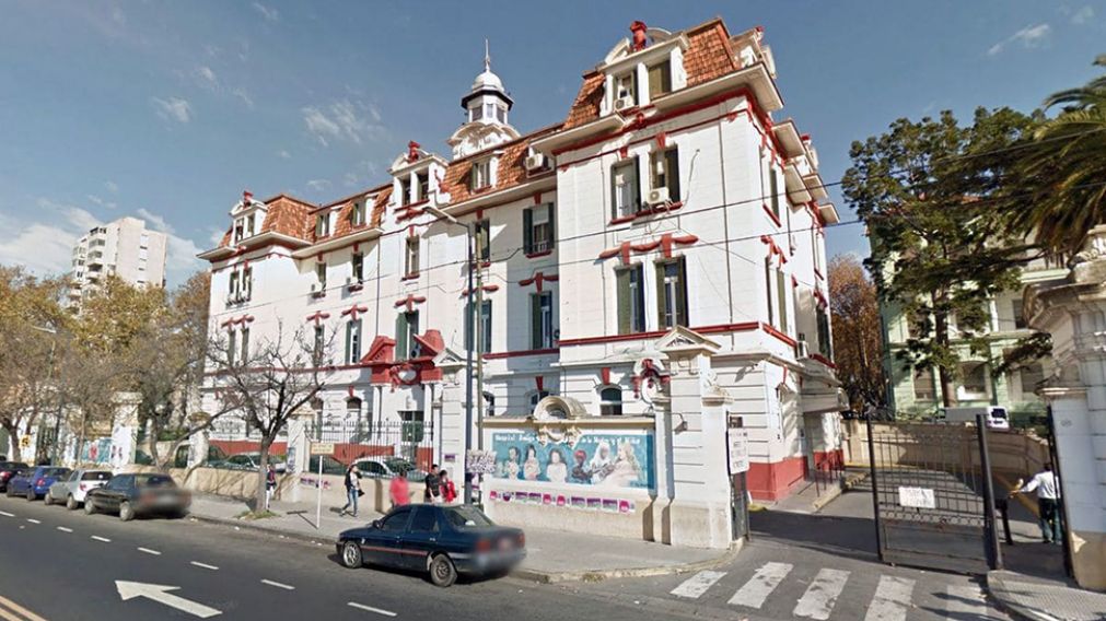 El Hospital Piñero, el lugar donde está Bryanna.