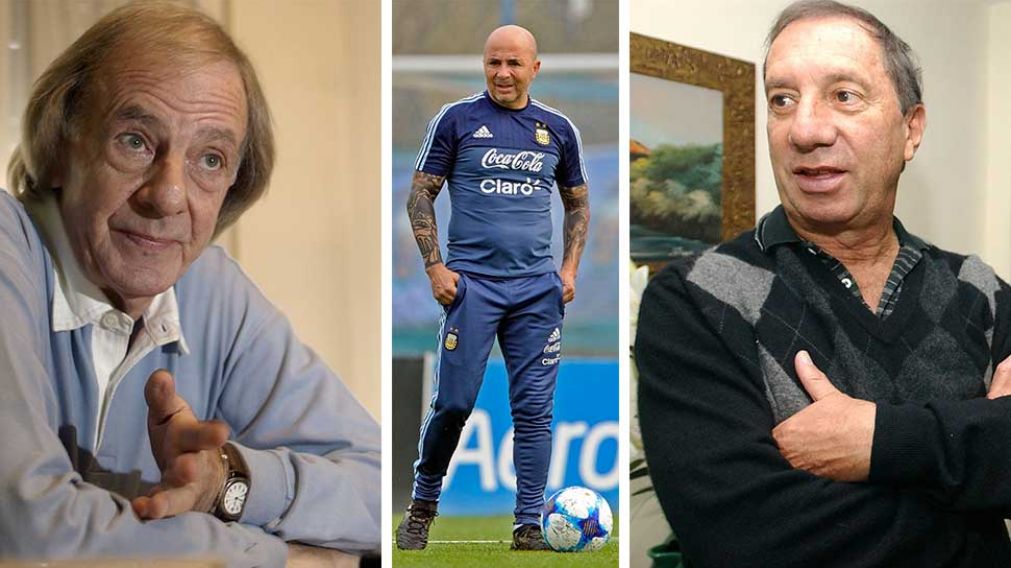 ESTILOS. Menotti y Bilardo, hablaron de Sampaoli.