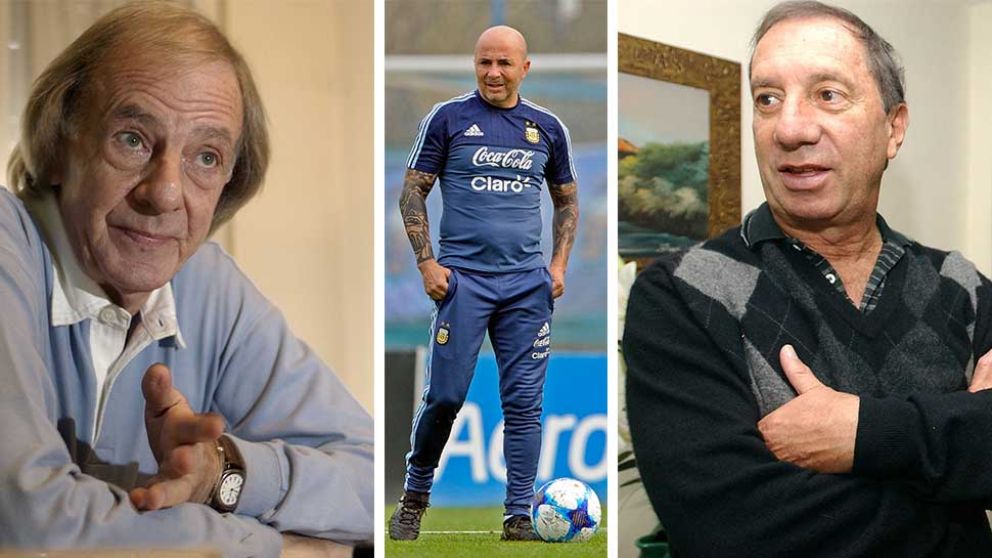 ESTILOS. Menotti y Bilardo, hablaron de Sampaoli.