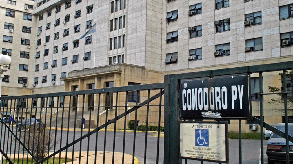Los Tribunales Federales de Comodoro Py, escenario de las indagatorias.