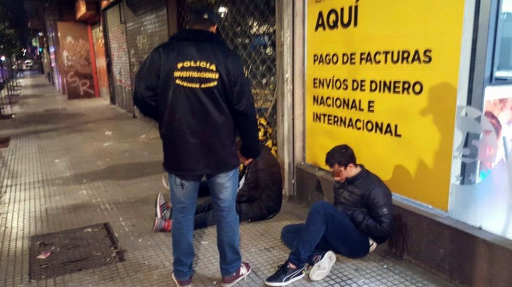Los delincuentes fueron detenidos cuando cobraban el rescate (DyN).