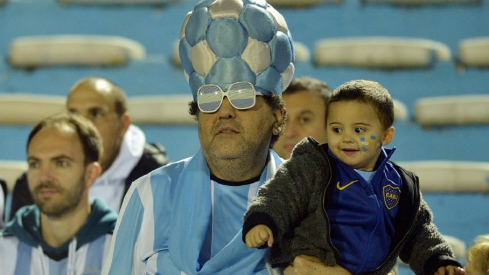 El aguante "Argento" en el Centenario