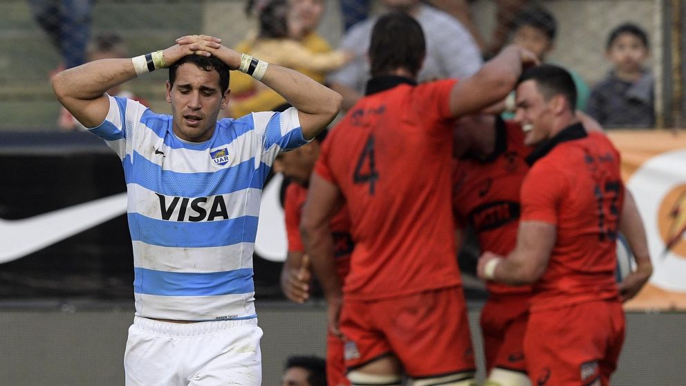 DERROTA. Los Pumas volvieron a perder. (AFP)