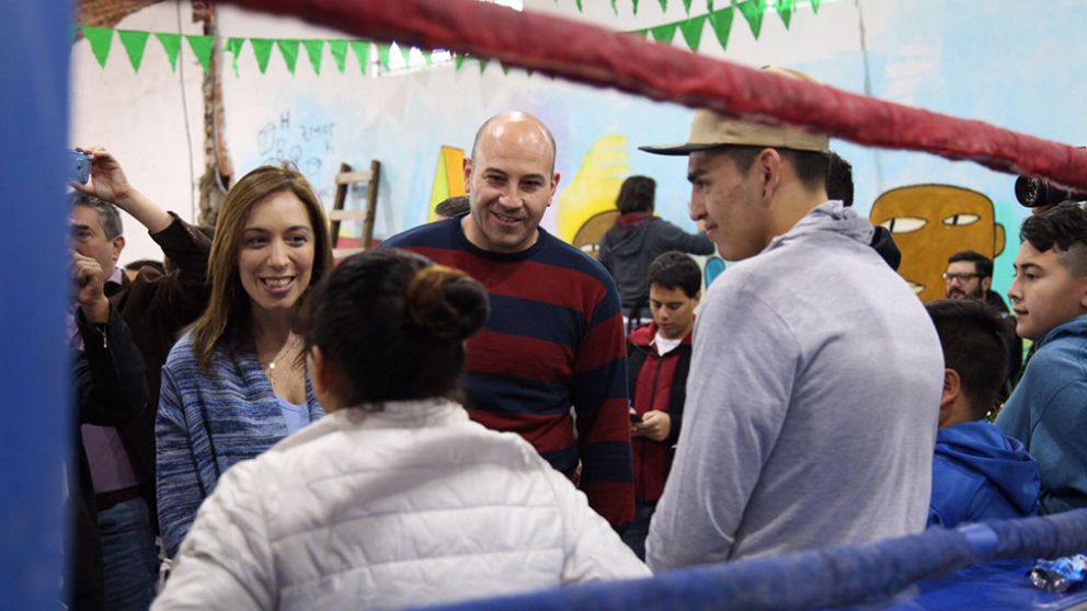 María Eugenia Vidal visitó Quilmes.