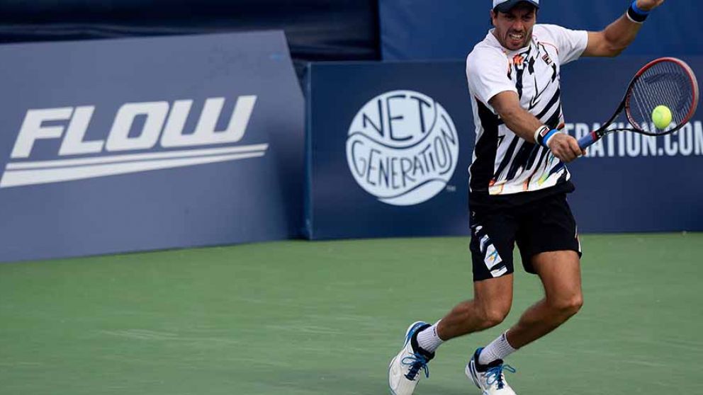CHARLY. Puso su garra habitual y superó la ronda. (AFP)
