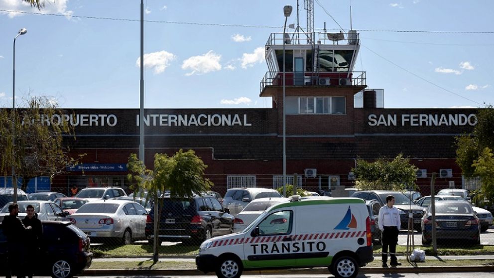 De este aeropuerto despegó la nave.