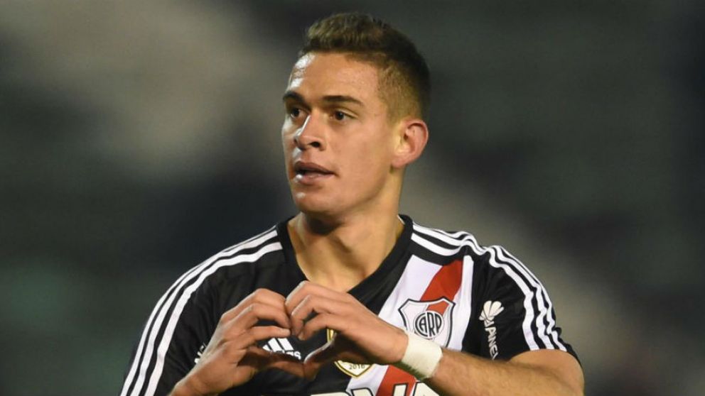 Hizo su primer gol en River.