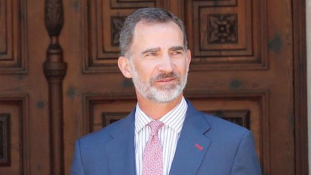 ATAQUE. El rey, furioso con los terroristas.