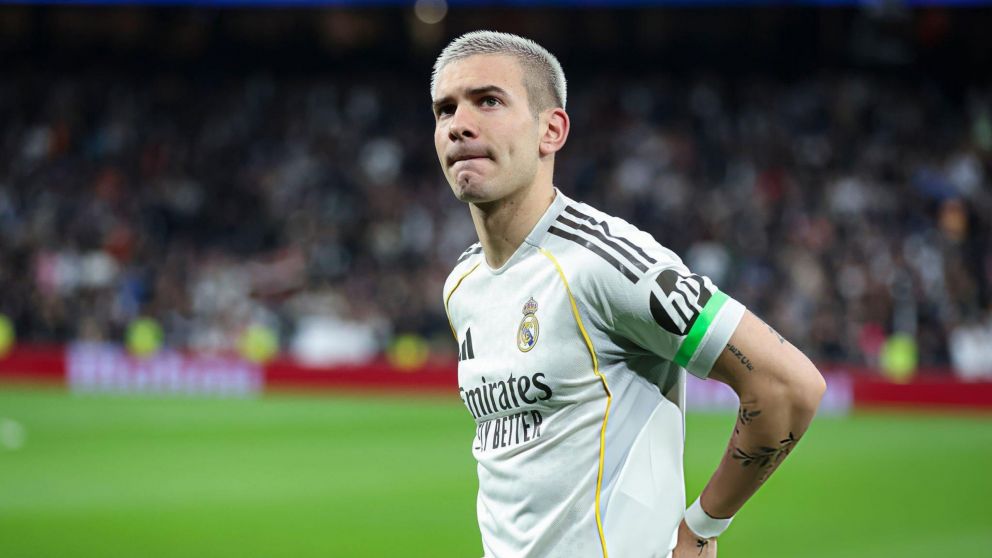 Franco Mastantuono no jugó bien para el Real Madrid ante Rayo Vallecano por LaLiga de España.