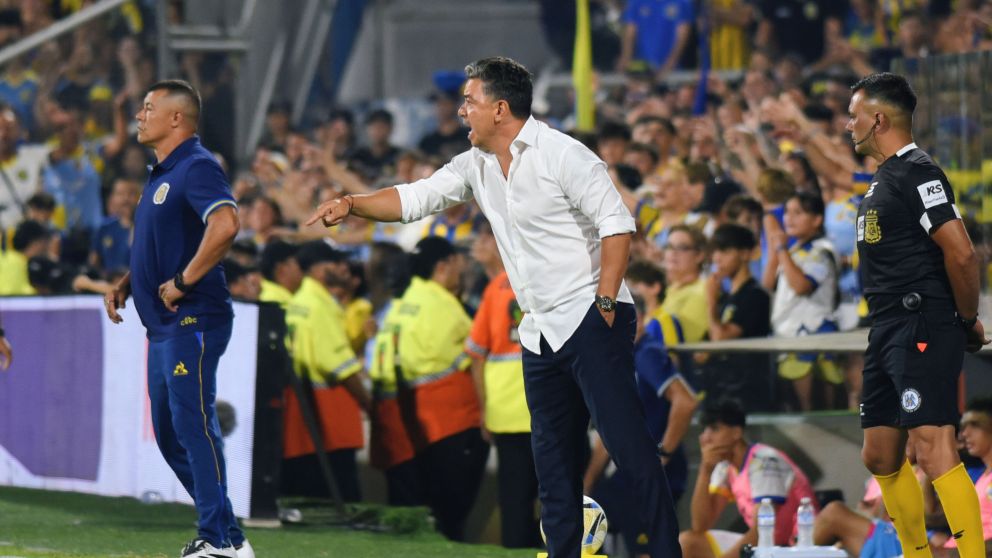 El "Muñeco" no mostró demasiada autocrítica tras un muy discreto partido de River.